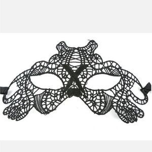 Sexy Women Lady Girl Black Lace Eye Mask for Halloween Masquerade Party US